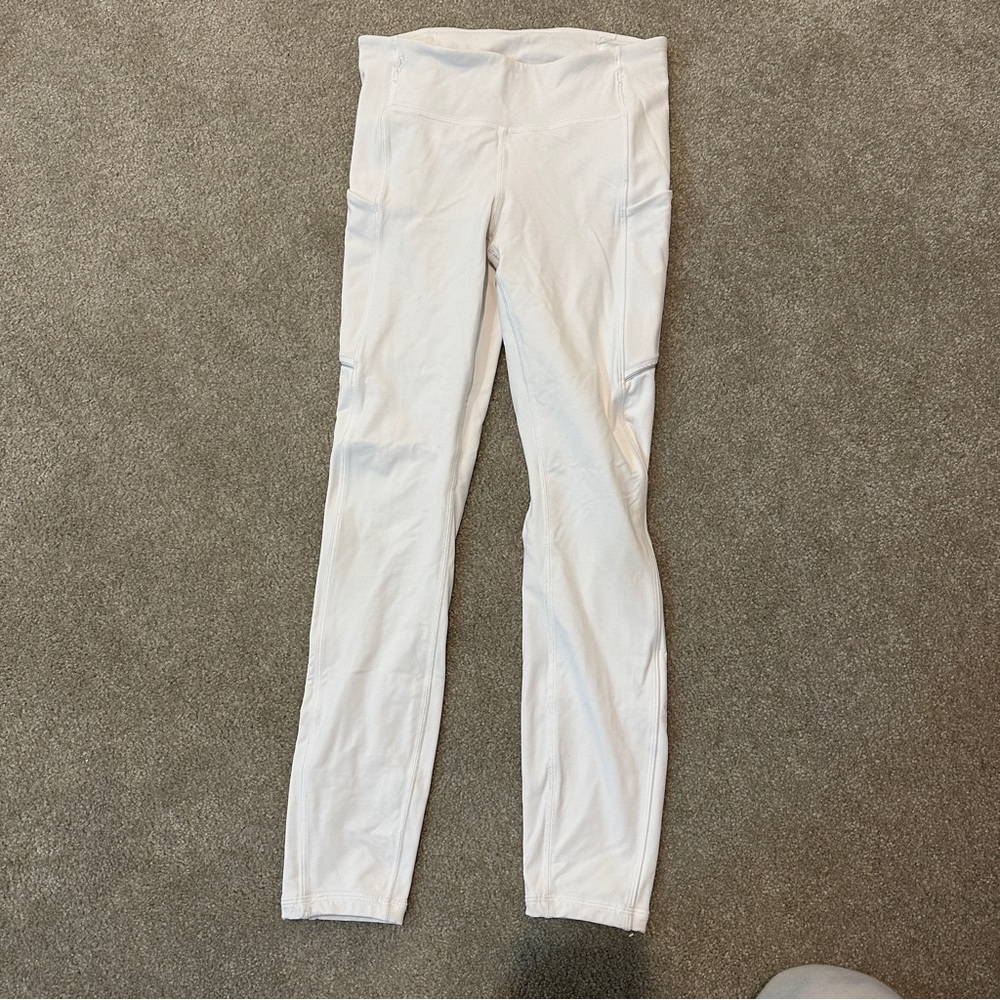 White Lululemon Leggings